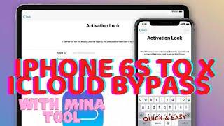 Iphone 6s to x meid bypass from mina meid activator tools