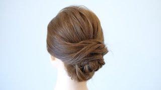 巻かないで作れるアップスタイルアレンジ／EASY Updo Hairstyle /hair works &SOL