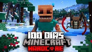 Sobreviví 100 días En Un Apocalipsis en Navidad en Minecraft HARDCORE... (COMPLETO)