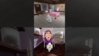 Jumpscare Grumpy Gran VS Escape Evil Grandma New Obby | #roblox Roblox Police Girl Prison Run