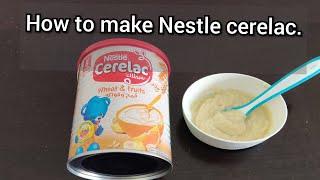 HOW TO MAKE CERELAC ( NESTLE CERELAC).