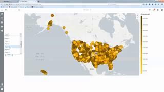 Cognos Analytics Latitude and Longitude in Maps
