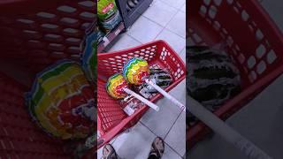 GIANT CHUPA CHUPS IN MY CART?!  | TOO BIG TO HANDLE!#ChupaChups #CandyChallenge #GiantLollipop
