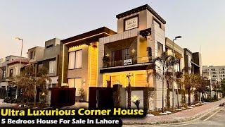 13.5 Marla Ultra Modern Corner House For Sale in Bahria Town Lahore