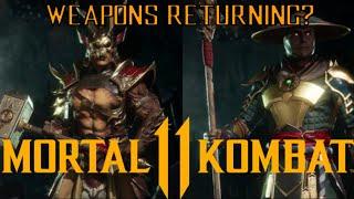 Mortal Kombat 11 - Weapons