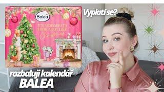 ROZBALUJI BALEA ADVENTNÍ KALENDÁŘ! Vyplatí se? Kompletní unboxing a recenze!