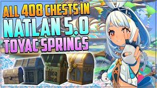 Guide to ALL Chests in Natlan | Toyac Springs | Genshin Impact 5.0