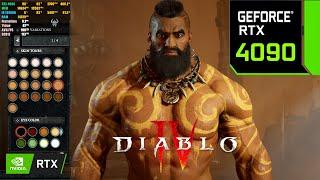 Diablo 4 : RTX 4090 24GB ( 4K Ultra Graphics DLSS OFF )