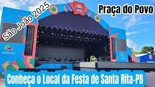 This is the People's Square, the location of the Feast of SAINT JOHN of Santa Rita