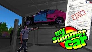 This Thing is NEVER Going To Pass Inspection  | My Summer Car |  Finland Simulator