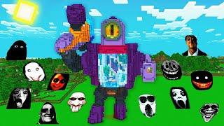 SURVIVAL RICO BASE JEFF THE KILLER and SCARY NEXTBOTS in Minecraft - Gameplay - Coffin Meme