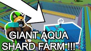 BLOCK TYCOON SPEEDRUN! LIFE 31! Using Giant Aqua Shard Farm! 1(BLOCK TYCOON)