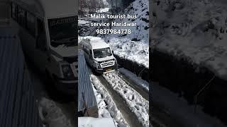 Jammu and Kashmir tour 13 seater Tempo Traveller Malik tourist bus service Haridwar