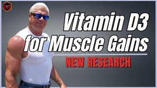 This is the Vitamin D3 Dosage and Level You Need for Muscle Growth and Bodybuilding