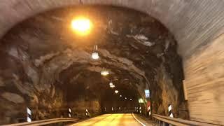 Fossen Bratte Tunnel, Hordaland, Norway!