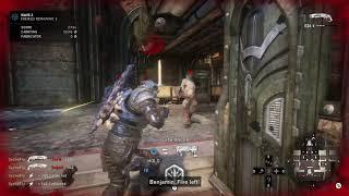 GEARS 5 - Solo Horde Frenzy gameplay "BLOOD DRIVE" waves 1-12 (Don't mess with a Carmine, man!!)