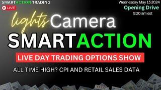 5/15 LIVE TRADING SPY OPTIONS | 70% GAIN MOST PROFITABLE STRATEGY | NEW ALL TIME HIGH POST CPI