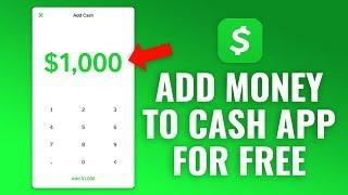 How to Add Money to Cash App for Free!