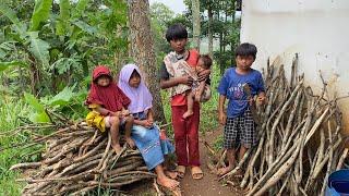 NASIB PILU LIMA ADIK KECIL KAKAK BERADIK HIDUP MEMPRIHATINKAN SERING MENAHAN LAPAR TINGGAL DI HUTAN