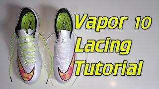 How To Replace The Laces On The Vapor 10 - SR4U Laces Tutorial