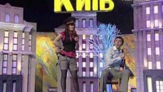 KVN 2008 Причем здесь мы "Женщина-гаишник"