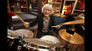 This lady is DRUMMING at 102 years young!