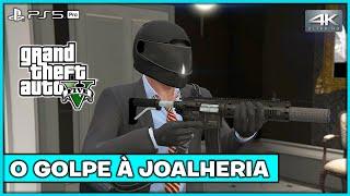 GTA5 O GOLPE À JOALHERIA - GAMEPLAY - 4K - PS5PRO