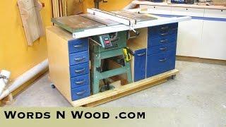 A Tour of My Mobile Tablesaw Workstation (WnW #2)