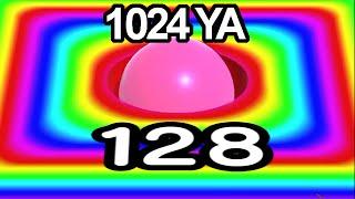 BALL RUN 2048 —  '1024 YA' BALL And FLY '512 XV' Ball  IN 2048 MODE! (Gameplay*)