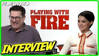 PLAYING WITH FIRE | Andy Fickman & Brianna Hildebrand talk about the movie - Official Interview