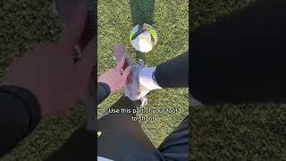 How to shoot like Ronaldo|#shorts #tuto