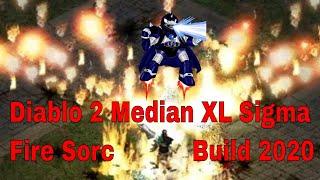 Diablo 2 Median XL Sigma Fire Sorc Build 2020