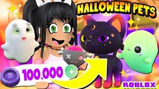 Can I Get *EVERY NEW HALLOWEEN PET* in Overlook Bay Roblox Spree