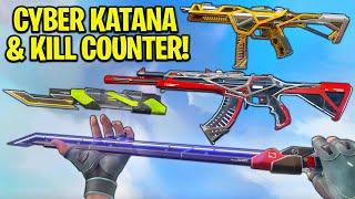 *NEW* Cyber Katana & StatTrak Skins are SO INSANE! // RGX 11Z PRO