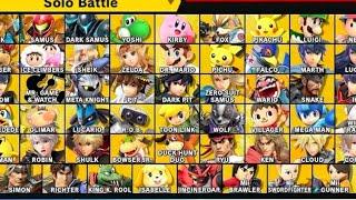 How to unlock all the characters in super smash bros so fast.