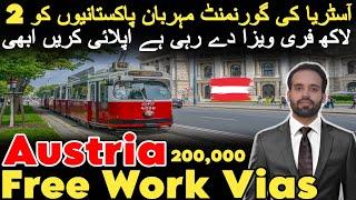 Austria work visa for pakistani | How to Apply Austria Work Permit Visa |  jobs in Austria