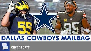 Cowboys Rumors On Drafting Mason Graham Or Tetairoa McMillan, Trevon Diggs, Myles Garret Trade | Q&A