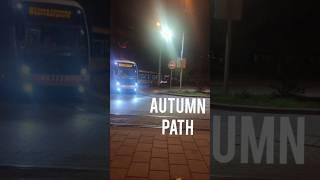 AUTUMN LVIV path #ukraine #music #a-ha #lyrics #tram #mood #november #Lviv