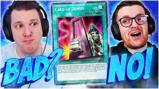 Magic Player Rates INSANE Yu-Gi-Oh! Draw Cards! ft. @covertgoblue