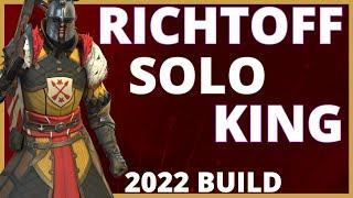 Richtoff the bold solo dragon 25 build - 2min runs RAID SHADOW LEGENDS Richtoff solo build 2022