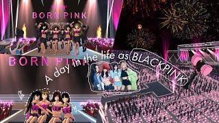 VLOG KESEHARIAN MEMBER BLACKPINK || KONSER - SHOOTING - CELEBRITY LIFE|| Sakura School Simulator