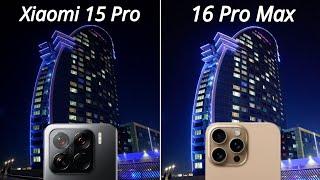 Xiaomi 15 Pro vs iPhone 16 Pro Max Camera Test