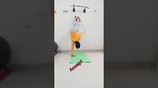 Challenge accept  #shorts #yoga #gymmotivation #gym #short #saloni #india