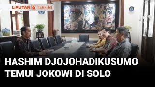 Adik Presiden Prabowo Subianto, Hashim Djojohadikusumo Temui Jokowi di Solo | Liputan 6