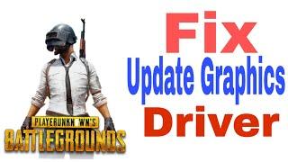 Fix Update Graphics Driver Error - PUBG - TENCENT GAMING BUDDY EMULATOR