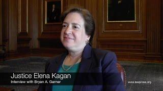 Hon. Elena Kagan, Associate Justice, Part 1 of 4