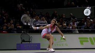 Agnieszka Radwanska 2013 Sony Open Tennis Hot Shot