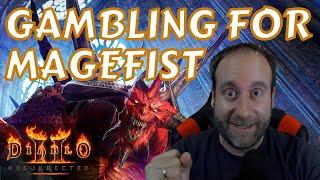 Gambling for BiS Caster Gloves - Diablo 2 Resurrected