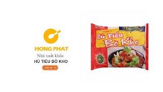 HỒNG PHÁT Nhà Xuất Khẩu: Hủ tiếu bò kho Nhịp Sống gói 70g