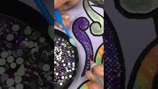 Embellishing An Irish Dance Dress Part 2  Serinity Rhinestones in Crystal 